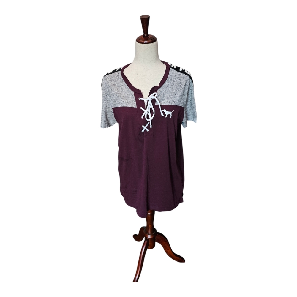 Victoria's Secret PINK Short Sleeve Shirt Top